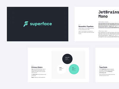 Superface Brand manual brand design brand identity brand manual branding branding design logo