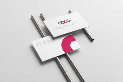 Aocc, Asociación de oncólogos clínicos de Córdoba brand design branding branding concept design identidade visual identity identity branding identity system logo merchandise design personal card