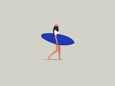 Ready for a vacation illustration surf surfboard vacation