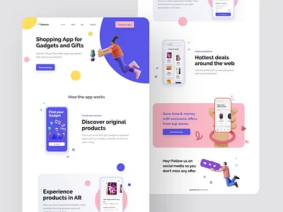 Landing page Kit landing page landing page design landing page ui