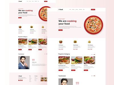 Food Website Landing Page Design ecommerce ecommerce design food food landing page design food ui food website food website design landingpage uidesign uiuxdesign web application design web design website design