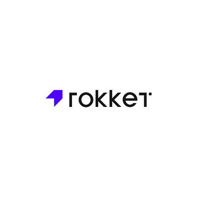 Minimal logo design with custom made typography for rokket app branding car city clean design flat icon logo minimal minimal branding minimalist modern parking rocket smart smart city strong typography vector