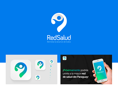 Red Salud app branding branding and identity design icon identity logo ui ux web