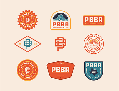 PBBA Badges badge design badge logo badges graphicdesign identitydesign illustration logo design branding logodaily logodesign logos