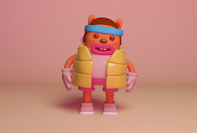 maki character character design cinema4d cute design illustration kawaii maxon cinema 4d style versionvadi