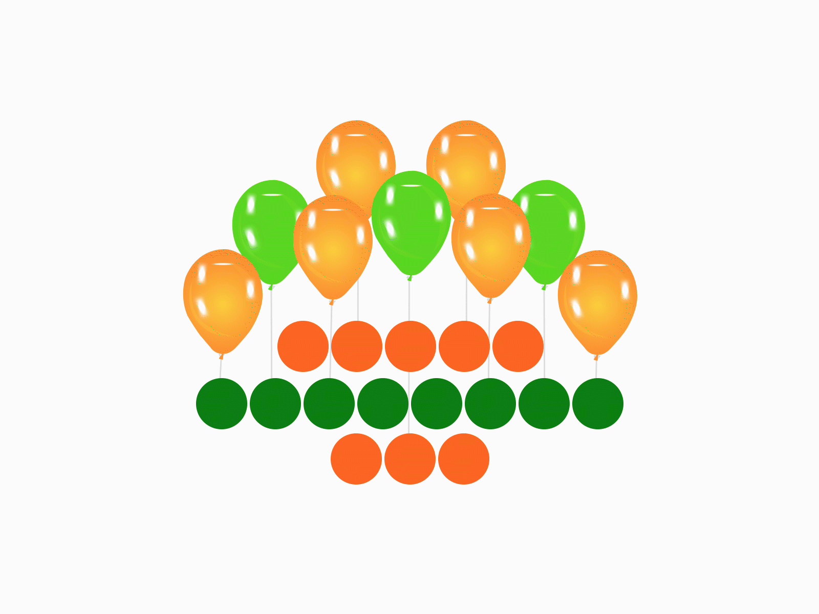 Republic day 2021 balloons green indian festival red republicdaycelebration republicdayindia republicdayofindia republicdayspecial