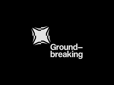 Ground-breaking Construction Ltd. abstractlogo branding clean design designer flat glitch graphic graphicdesign graphicdesigner illustrator logo logomark logos logotype mark minimal monochromatic typography vector