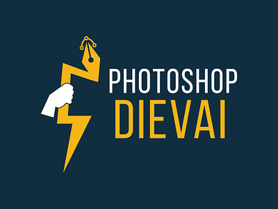 Photoshop Dievai arm branding design gods greek gods group illustrator lightning bolt lithuania lithuanian logo pen tool pen tool photoshop photoshopper