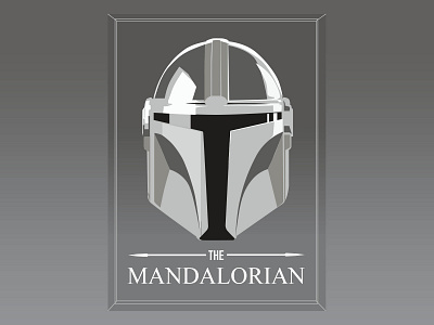 Mando illustration mandalorian star wars starwars