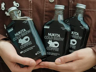 Nukita Coffee brand identity branding coffee iconography identity