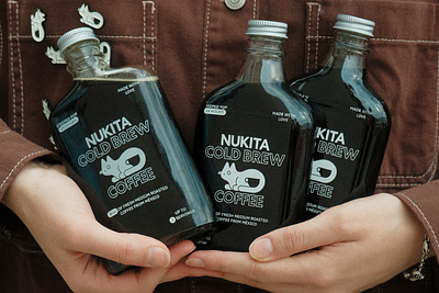 Nukita Coffee brand identity branding coffee iconography identity