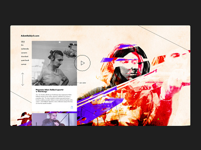 adambaldych.com art uiux web webdesign webside