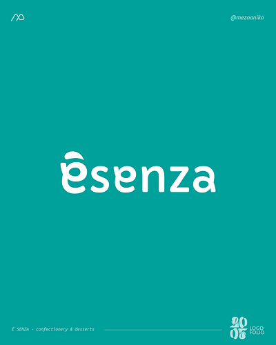 é senza logo branding graphic design icon logo logodesign logotype minimal type typogaphy vector