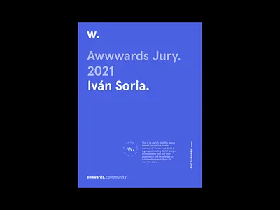Awwwards Jury 2021 2021 awwwards development jury web design