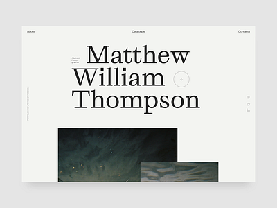 Portfolio Exploration animation desktop exploration grid layout layout exploration portfolio portfolio website sebastiao sommer sommer typography webdesign