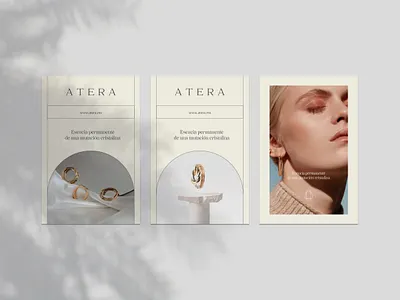 Atera INS brabding brand brand identity branding branding design design fashion joyería logo mexico
