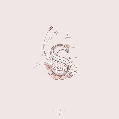 Monogram S - poster brand brand design branding branding design design logo logo design modern monogogram monogram design monogram letter mark monogram logo monograms poster poster art poster design sketch sketchbook square squareposter