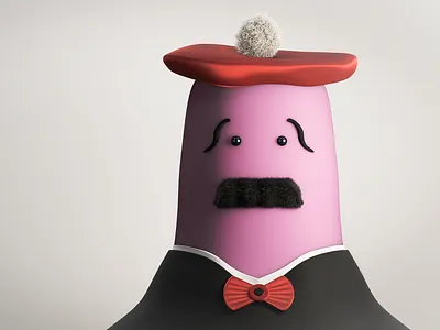 Thumb Guy 3d 3d character design charecter maya maya 3d