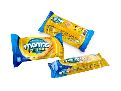 Mama's Petit Beurre - Branding & Packaging Design agent orange design biscuits logo biscuits packaging branding agency butter cookies butter logo cookies packaging johannesburg branding johannesburg designers mamas south african branding agency