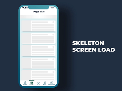 Skeleton UI - GWL App animation branding concept design interaction interactiondesign loading loading animation loading screen loading spinner skeleton skeleton ui ui ui design ui designs uidesign user experience user interface ux design