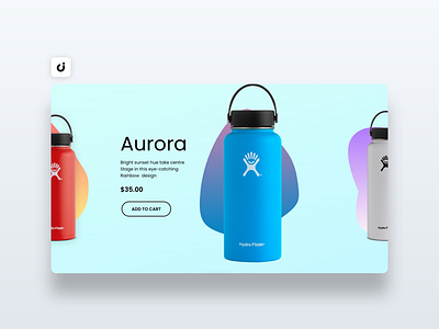 🍼 Hydro Flask Website Design concept design designer ecommerce follow hire infadev like site website