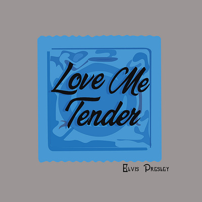 Love me Tender Condoms branding design illustration packaging packaging design packagingdesign print design