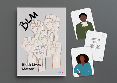 Black Lives Matter Educational Zine blm book bookdesign design illustration print print design typography zine