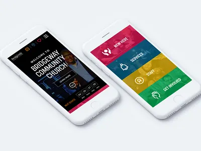 bridgeway church mobile designs church design church website mobile design web design