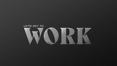 Get to Work desktop background font grayscale migra serif pangrampangram typogaphy