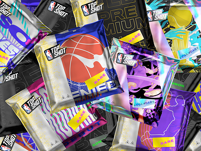 NBA Top Shot - Packs art direction basketball blockchain collectibles crypto dapper dapperlabs design digital collectibles drops gaming graphic design illustration nba nba top shot nft nfts packs top shot vancouver