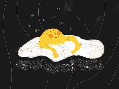 Fried egg breakfast egg fried relaxing