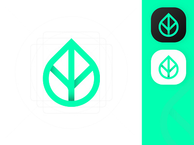 Leaf Logo application brand brand identity branding branding and identity creative design icon idea identity logo logo design logodesign logos logotype minimal modern