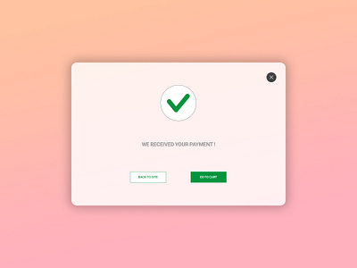 Daily UI 16/100 - Pop Up app dailyui dailyuichallenge design flat mobile popup design ui ux web website