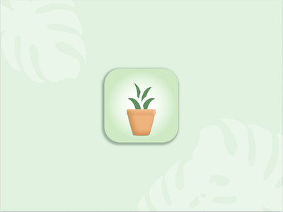 Daily UI :: #005 app app icon dailyui dailyui 005 dailyuichallenge design green minimal plant ui vector