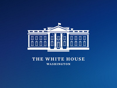 White House logo for the Biden-Harris Administration branding design harris icon illustration logo system typography white house