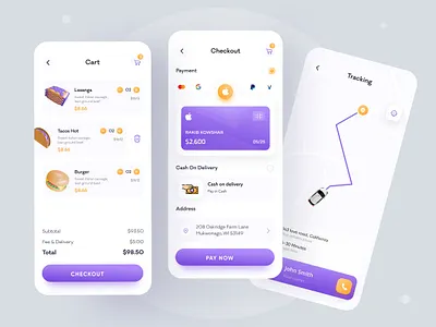 Food app - Foodstar 3d app design app ui fast food food and drink food app food delivery food delivery app food delivery application food delivery service food order food ordering grocery grocery app ios app design minimal rakib ui ux