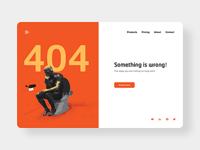 404 - web error page 404 404 error 404 error page 404 page 404page branding error 404 error message error page illustration illustration art illustrations minimal page not found typogaphy ui ui design ux web web design