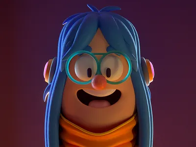 Character 3d c4d character design illustration person render