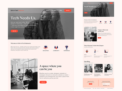 Redesign GIT Website branding design figma ui web webdesign