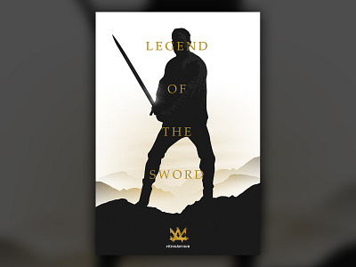 King Arthur: Legend of the Sword design illustration poster design vector