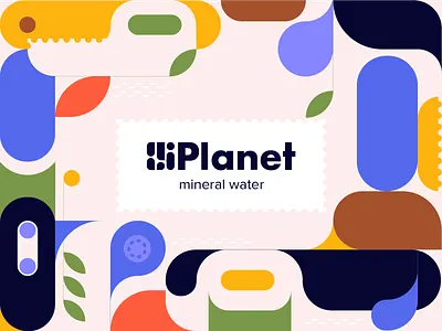 Planet - Branding for Mineral Water brand design brand identity branding color colors design illustration illustrator logo logo design product productdesign sketch typography ui