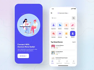 Tweetup redesign concept app app design application consultation design doctor doctor app doctor appointment health app healthcare illustration ios medical medical app minimal mobile mobile app mobile app design typography ui