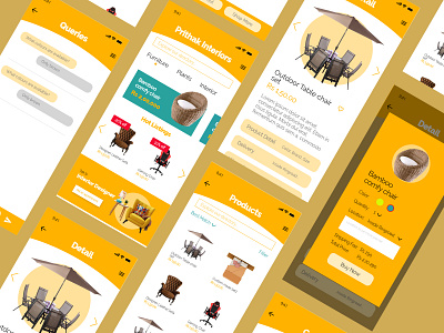 Furniture app concept branding design desktop minimal nepal typography ui ui design uidesign web