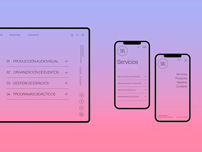 Web wireframes - Katz estudio design gradient minimal portfolio sunrise typography ui web web design website wireframes