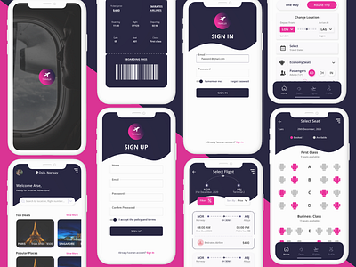 Flight Booking App Design by Pharoah app app design dashboard ui figma design figmaafrica flight app flight booking app flight booking mobile app design flight booking mobile app design mobile app mobile app design mobile design mobile ui ui ux uidesign uiux uxdesign website design