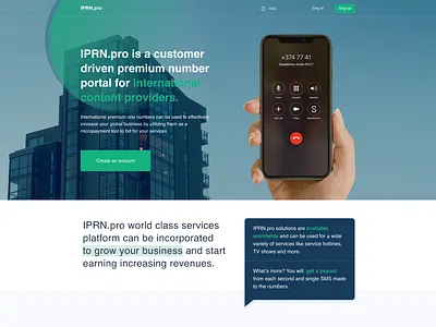 IPRN.pro ui design ux design uxui