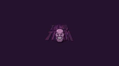 the mad titan adobe design icon illustration illustrator movie teeshirt thanos vector vector art