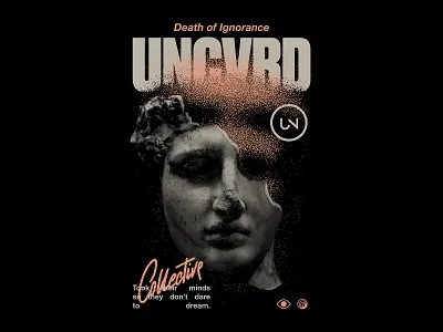 UNCVRD - D.O.I.n1 design fashion graphic design merch music streetwear t shirt typography