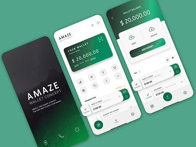 Wallet Ui design illustration ui ui design ux