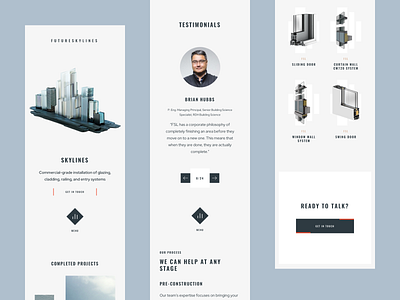 FutureSkyLines — Skylines Mobile 3d app design ui ux web web design